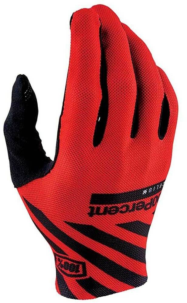 Guantes de ciclismo Intersport 100% Celium Long Gloves Men (841269184960) red