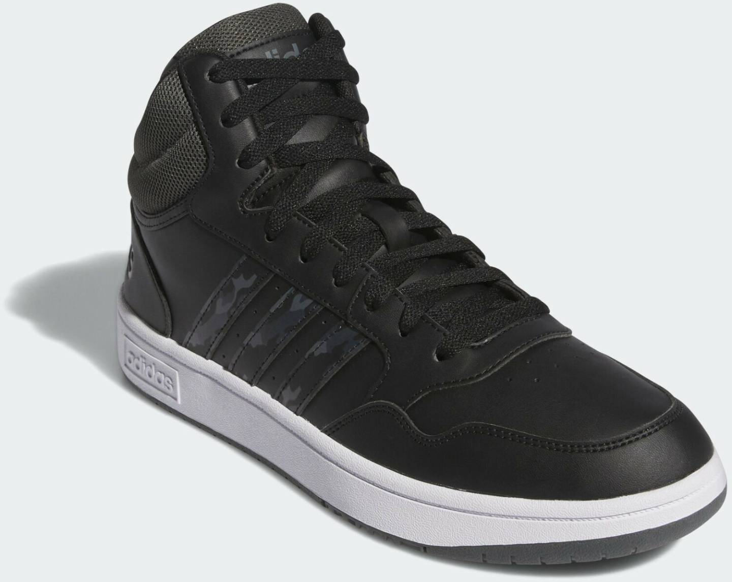 Zapatillas de baloncesto Intersport Adidas HOOPS 3 MID Sneaker Core Black Greysix Ftwwht