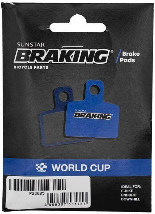 Intersport Braking Race World Cup F.i.r.s.t./incas 2.0/shimano Deore Sintered Disc Brake Pads Durchsichtig Accesorios para frenos de bicicleta