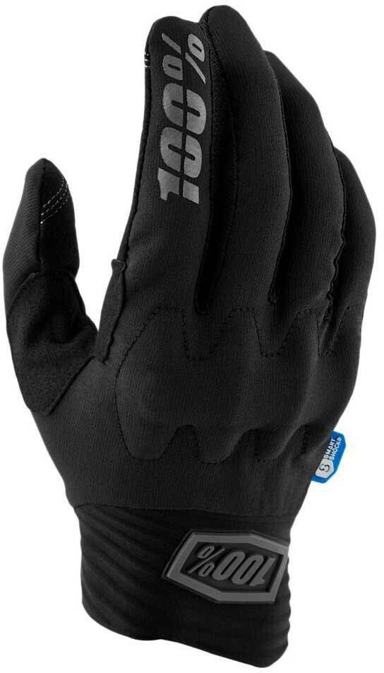 Intersport 100% Cognito Smart Shock Gloves (10014) black Guantes de ciclismo