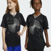 Intersport Adidas Football-Inspired Predator Shirt Youth (HR6396) black/grey four/white Camisetas de fútbol