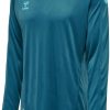 Intersport Hummel Core Xk Poly Jersey L/S (211461)blue 7058 Camisetas de fútbol