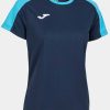 Camisetas de fútbol Intersport Joma Eco Championship Recycled Short Sleeve T-shirt Women (901690.11)(901690342) blue