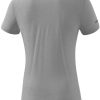 Camisetas de fútbol Intersport Erima Funktionspolo Damen Poloshirt grau