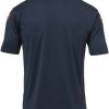 Intersport Uhlsport SCORE POLO Shirt Youth (1002148K)marine/fluo red Camisetas de fútbol