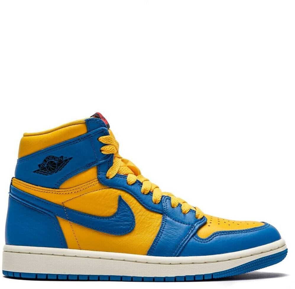 Intersport Nike Air Jordan 1 Retro High OG Women(FD2596) Game Royal and Varsity Maize Zapatillas de baloncesto