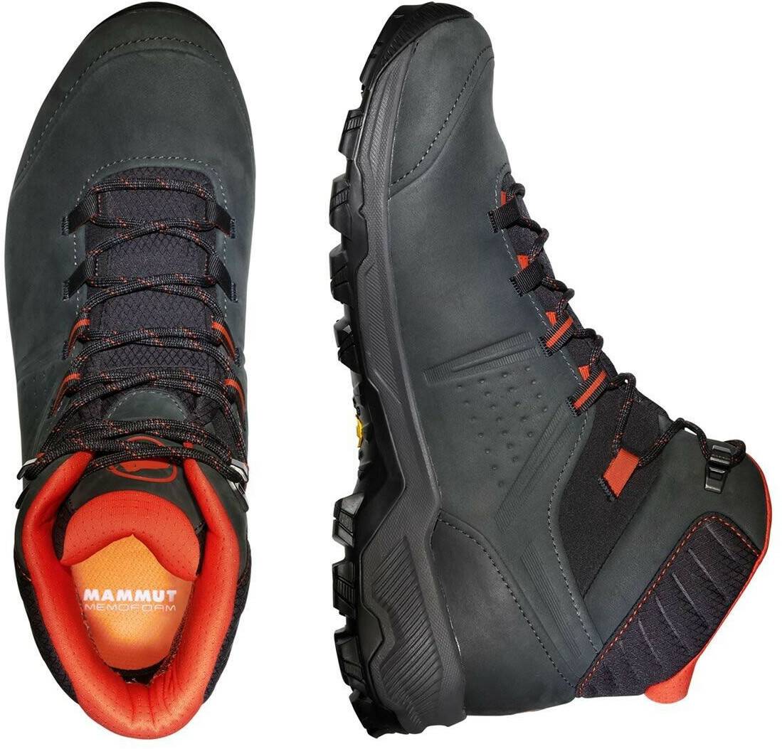 Intersport Mammut Mercury IV Mid GTX Men(3030-04710) black/hot red negro Calzado de montaña