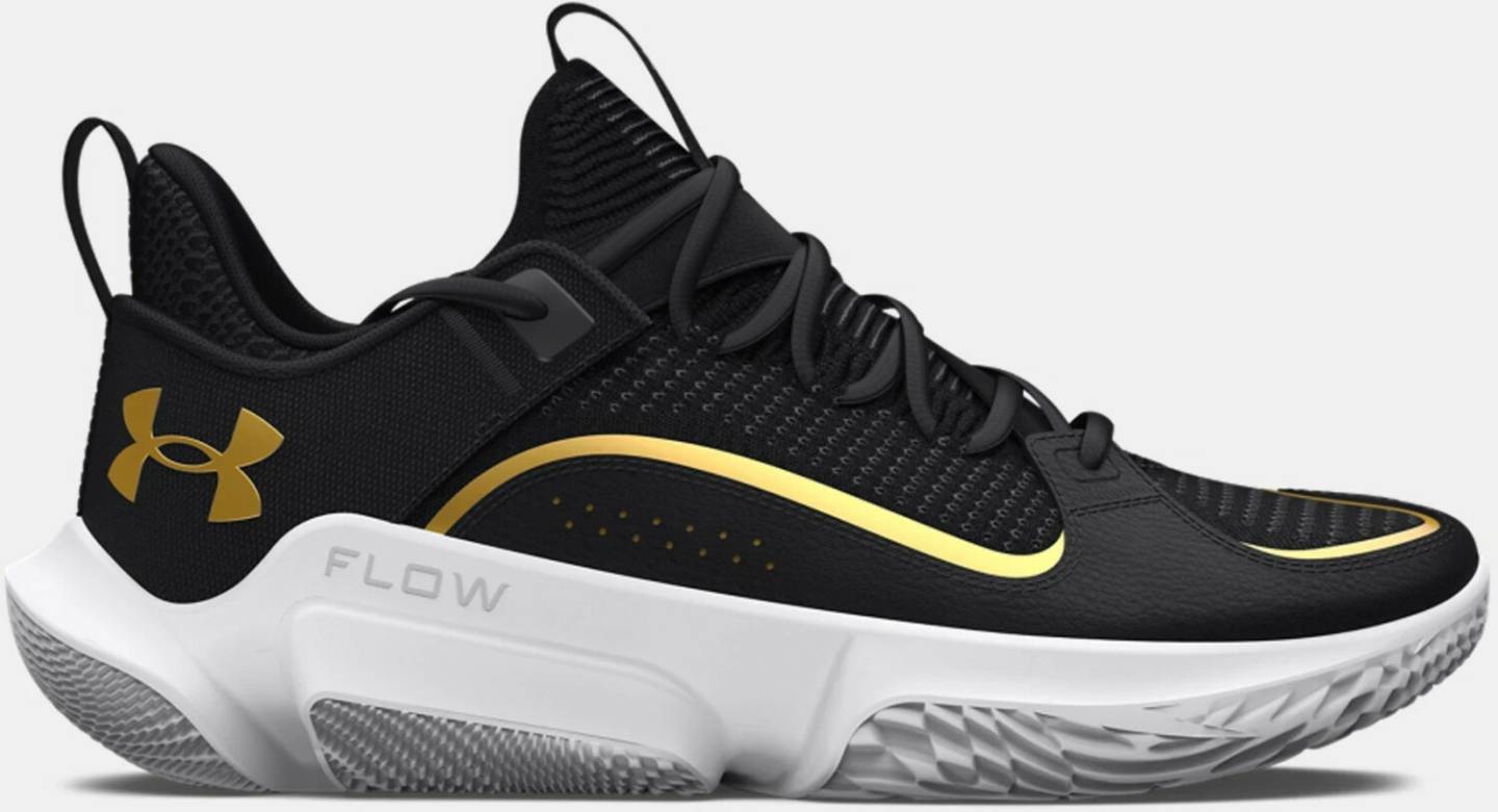 Zapatillas de baloncesto Intersport Under Armour UA Flow FUTR X 3black/metallic gold