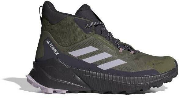 Intersport Adidas Terrex Trailmaker 2.0 Mid GTX Womenolive strata/silver dawn/aurora black verde Calzado de montaña