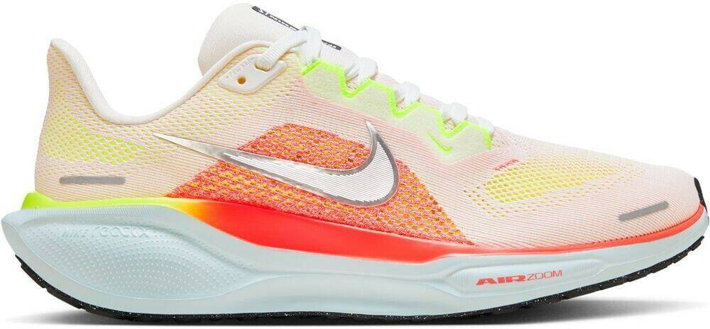 Zapatillas running Intersport Nike Pegasus 41 Womensummit white/bright crimson/glacier blue/chrome beige