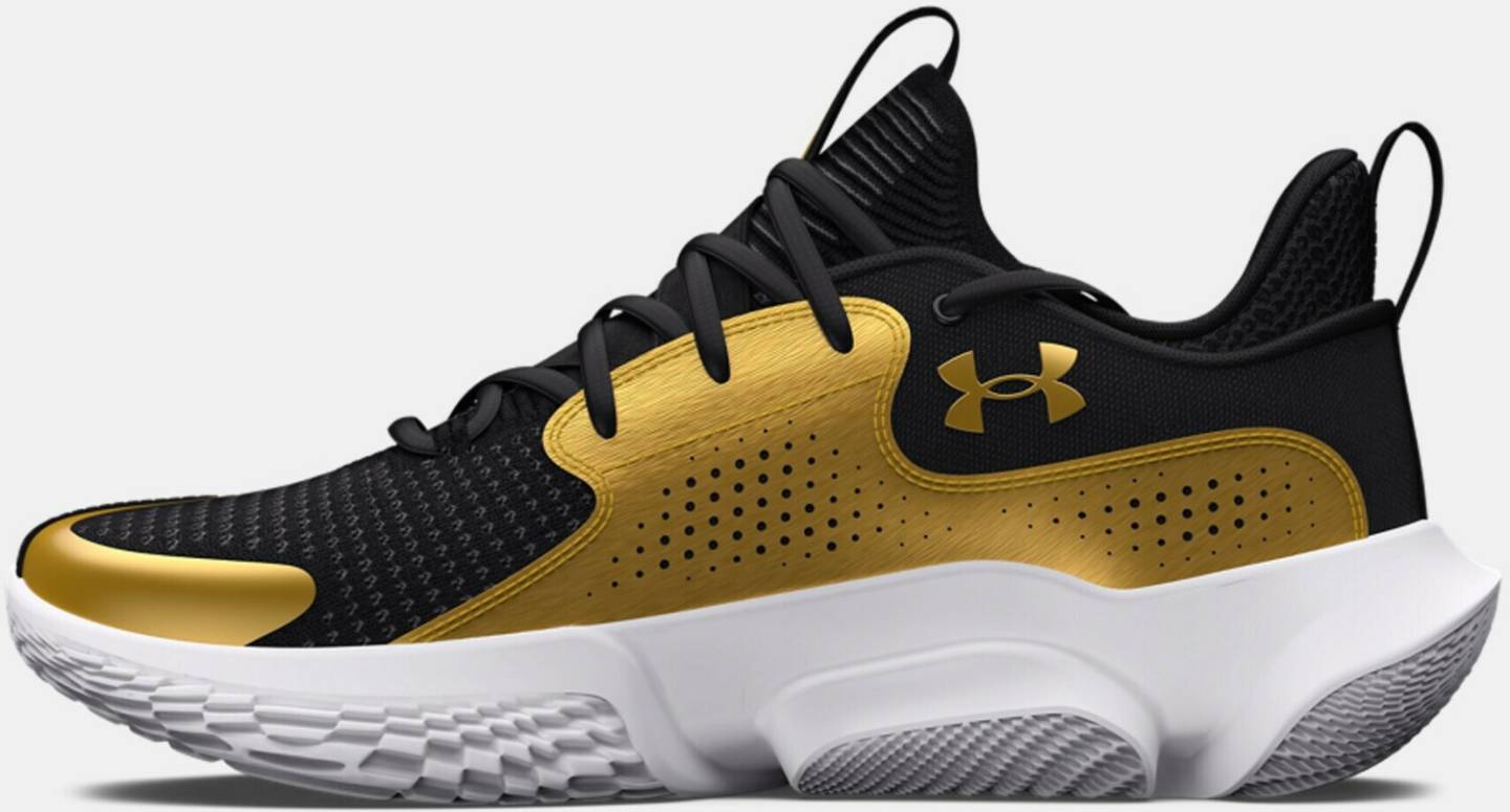 Zapatillas de baloncesto Intersport Under Armour UA Flow FUTR X 3black/metallic gold