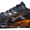 Zapatillas running Intersport Asics Gel-Quantum 360 VIIfrench blue/lava orange naranja