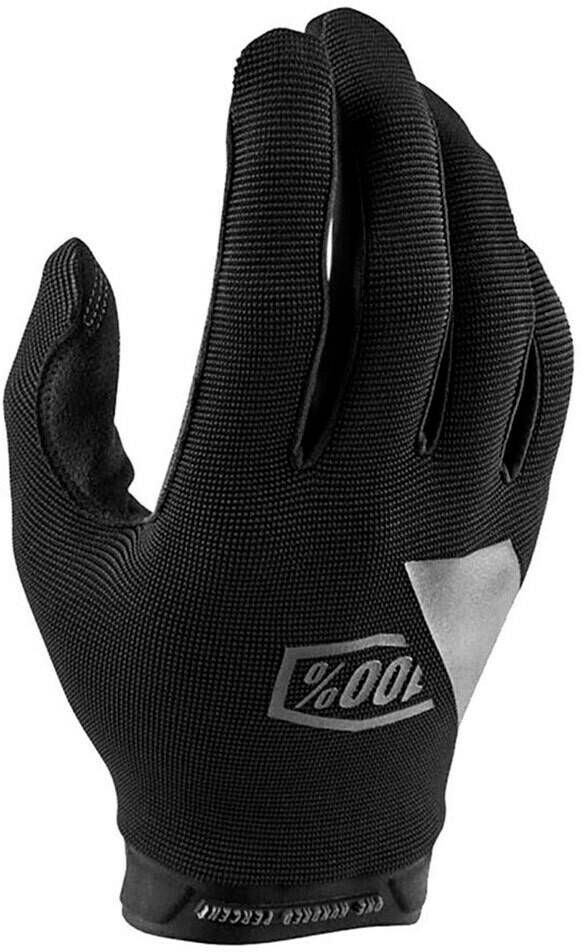 Intersport 100% Ridecamp Long Gloves Uni (841269138369) black Guantes de ciclismo