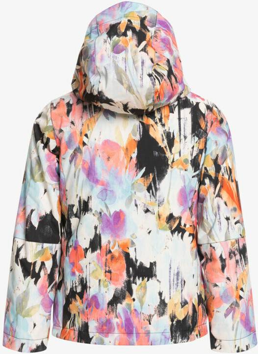 Intersport Roxy Girl Jetty Printed Jackettrueblack/tenderness Ropa de esquí