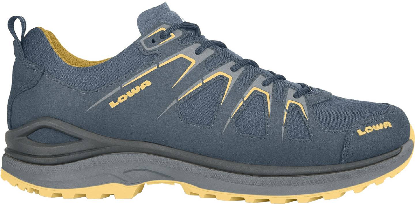 Calzado de montaña Intersport Lowa Innox Evo GTX Losteel blue/mustard azul