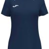 Intersport Joma Championship VI Short Sleeve T-shirt Women (901265013)(901265332) white Camisetas de fútbol