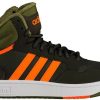 Intersport Adidas Hoops Mid 3.0 Kidsshadow olive/impact orange/focus olive Zapatillas de baloncesto