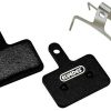 Accesorios para frenos de bicicleta Intersport Elvedes Shimano Br-m375/m415-m495/m515/m525/m575/c501/c601.c607 /tektro Auriga (pro-(e-)comp)/draco/orion/aquila/rst D-power Metallic Carbon Disc Brake Pads 25 Pairs black