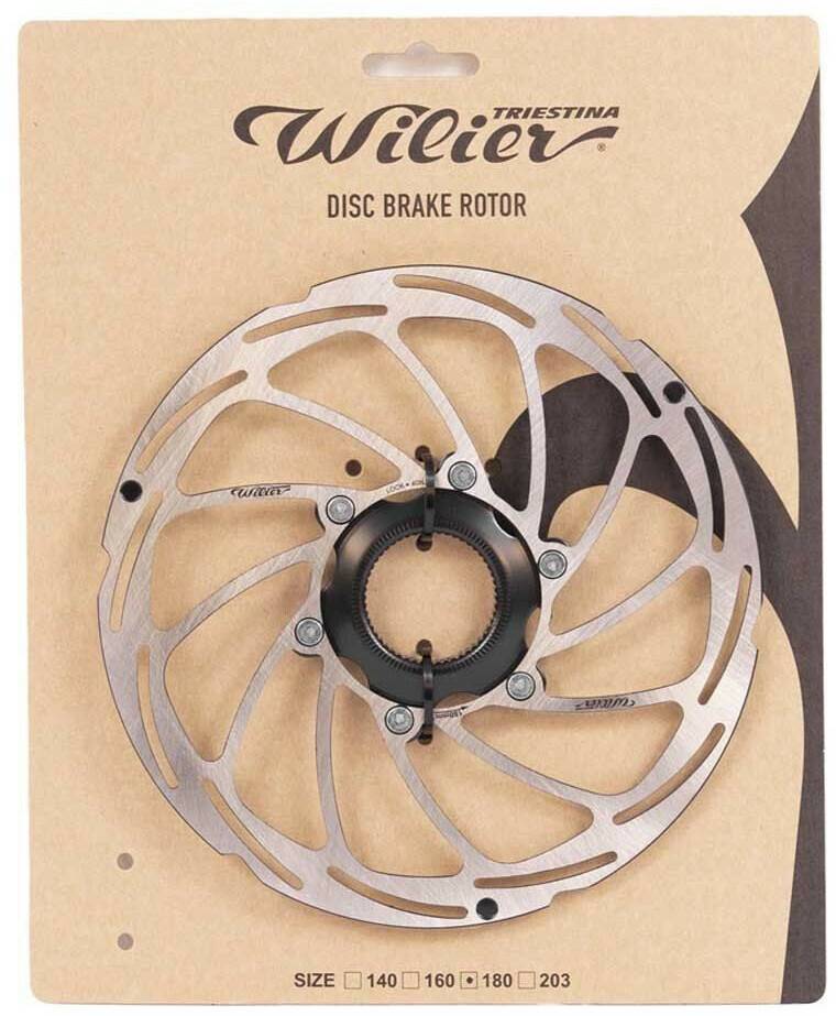 Accesorios para frenos de bicicleta Intersport Wilier Center Lock Brake Disc Golden 203 mm