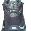 Intersport Aku Alterra Lite Mid GTX Women (714)anthracite/light blue azul Calzado de montaña