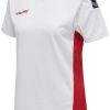 Intersport Hummel Authentic Poly Jersey Woman S/S (204921)white 9402 Camisetas de fútbol