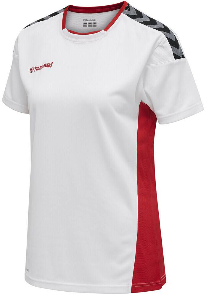 Intersport Hummel Authentic Poly Jersey Woman S/S (204921)white 9402 Camisetas de fútbol