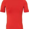 Intersport Uhlsport Pro Baselayer kurzarm Red Camisetas de fútbol