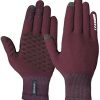 Intersport GripGrab Primavera 2 Merino glovesDark Red Guantes de ciclismo