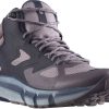 Calzado de montaña Intersport Salomon Predict Hike Mid GTX Womenquail/night sky/astral aura