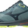 Zapatillas running Intersport Mizuno Wave Rider GTXorion blue/orion blue/neo lime verde