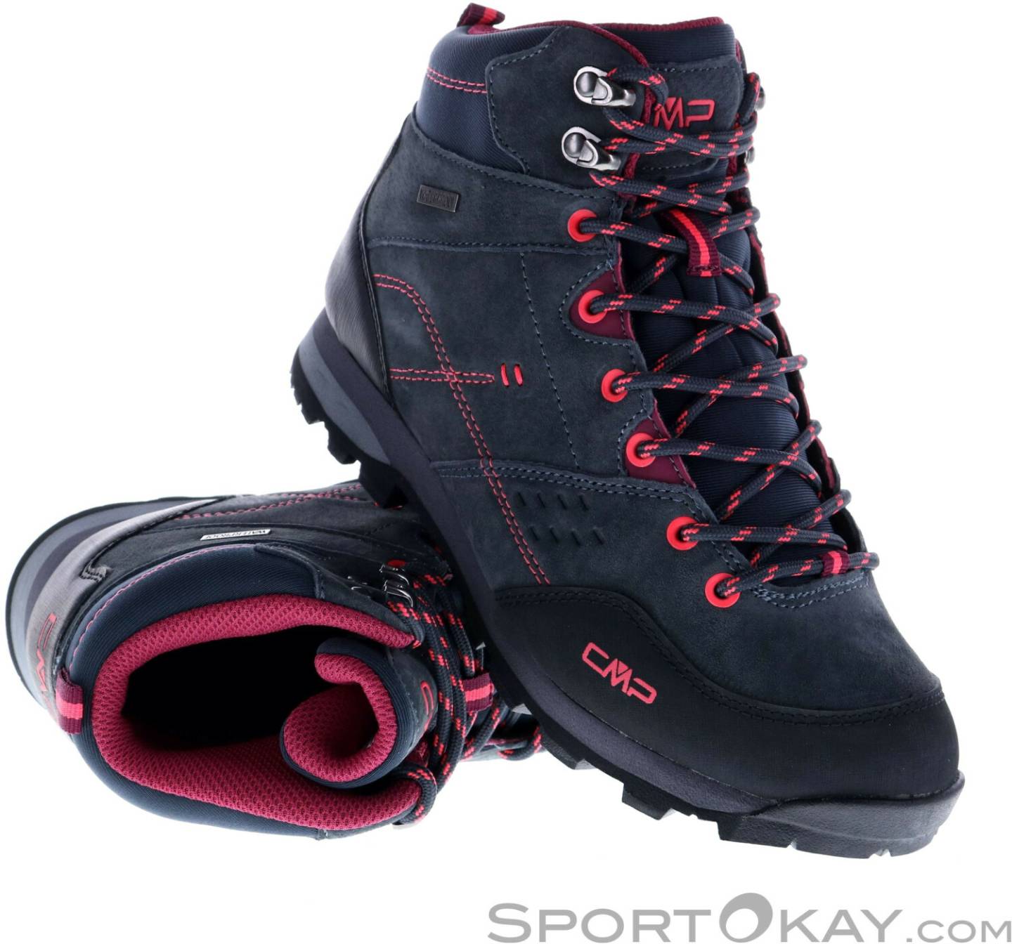 Calzado de montaña Intersport CMP Alcor Mid Trekking Wp Women (39Q4906)(39Q4906-U901) black