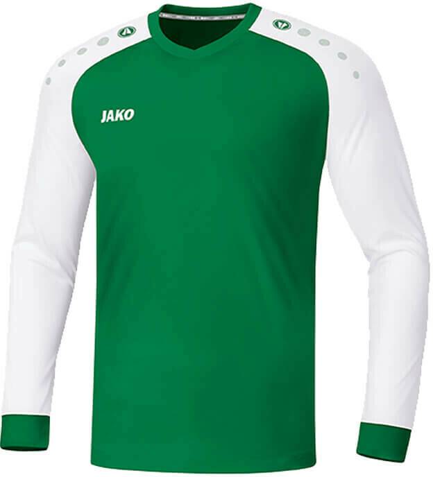 Camisetas de fútbol Intersport JAKO Champ 2.0 Shirt long sleeve (4320)(4320-006) green