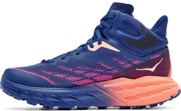 Zapatillas running Intersport Hoka Speedgoat 5 Mid GORE-TEX Women bellwether blue/camellia