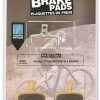 Accesorios para frenos de bicicleta Intersport Cl Brakes E-bike 4051ecx Sintered Disc Brake Pads Golden