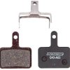 Intersport Braking F.i.r.s.t./incas 2.0/shimano Deore Organic Disc Brake Pads 20 Pairs silver Accesorios para frenos de bicicleta