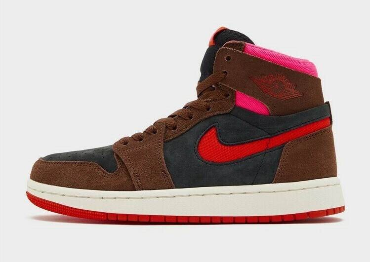 Intersport Nike Air Jordan 1 Zoom CMFT 2 Women Hi (DV1305)black/hyper pink/hot red Zapatillas de baloncesto