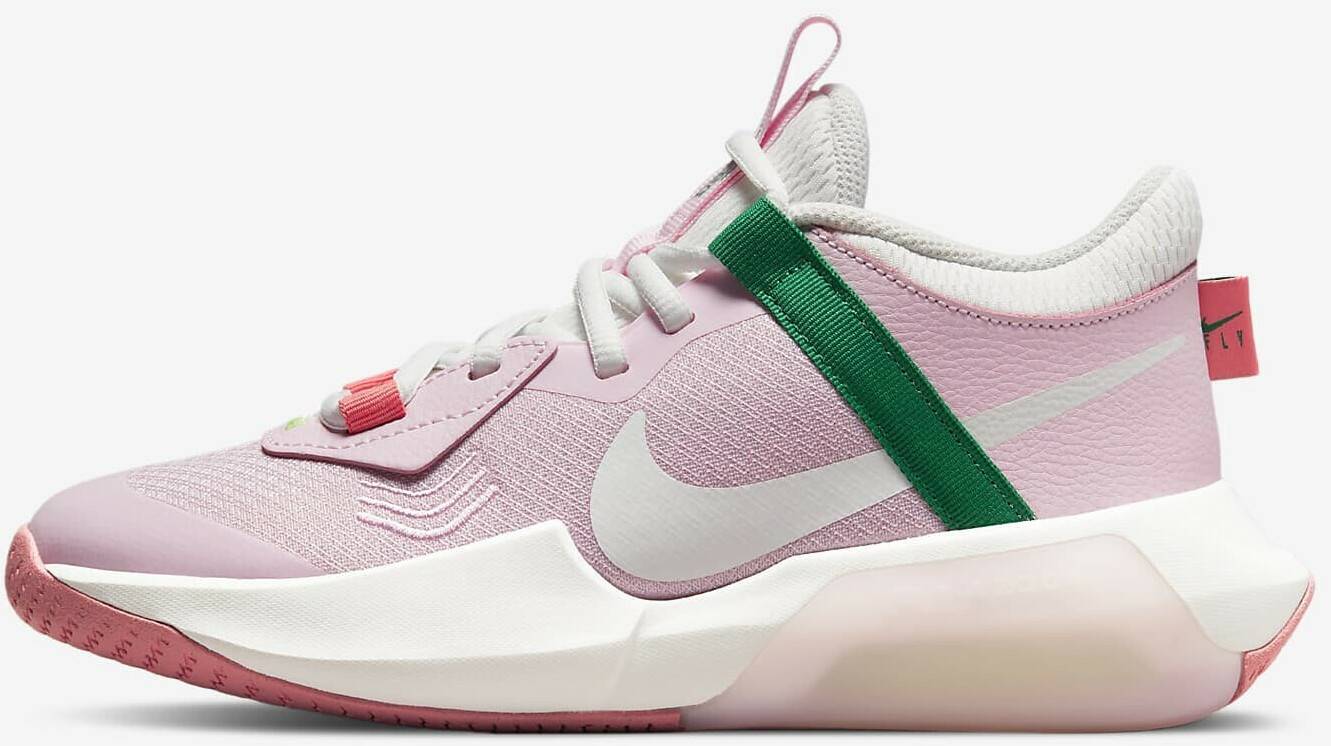 Zapatillas de baloncesto Intersport Nike Air Zoom Crossover Kidspink foam/pink gaze/malachite/summit white