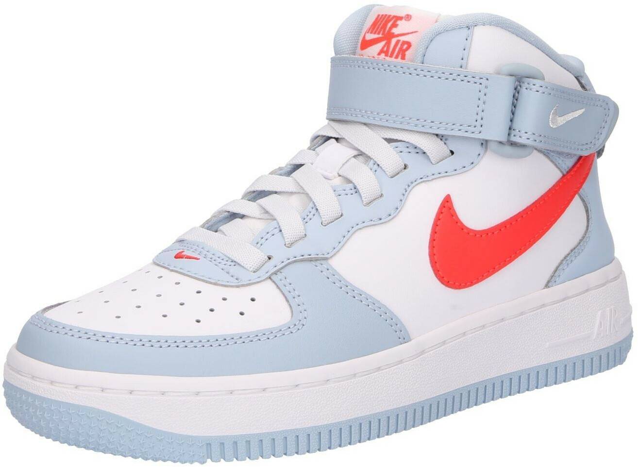 Intersport Nike Air Force 1 Mid EasyOn Kidslight armoury blue/white/bright crimson Zapatillas de baloncesto