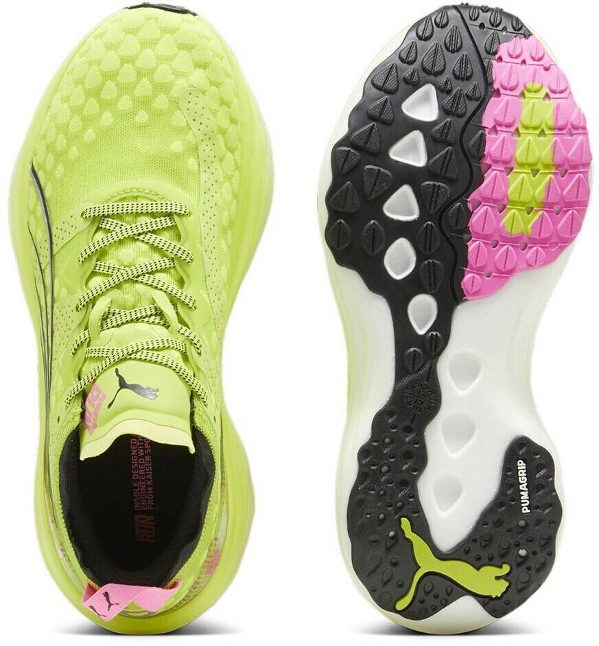 Zapatillas running Intersport Puma Foreverrun Nitro Psychedelic Rush Running Shoes yellow