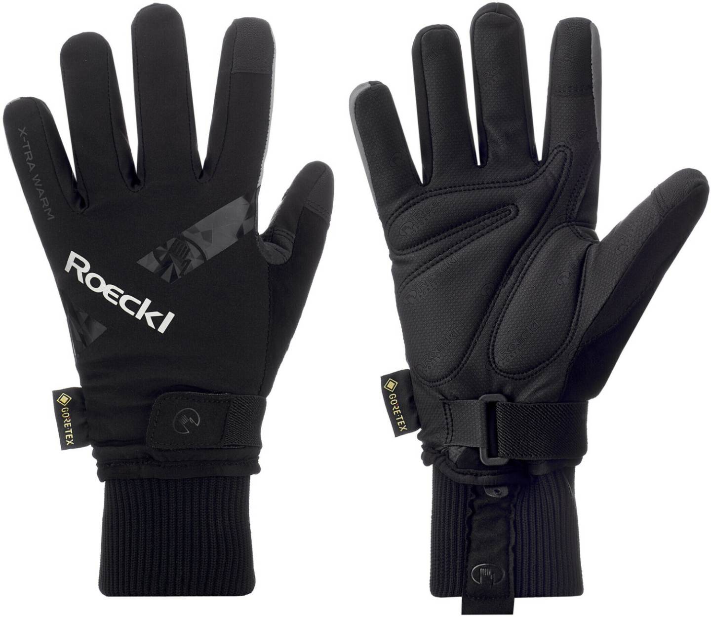 Intersport Roeckl Vaduz GTX Gloveblack Guantes de ciclismo