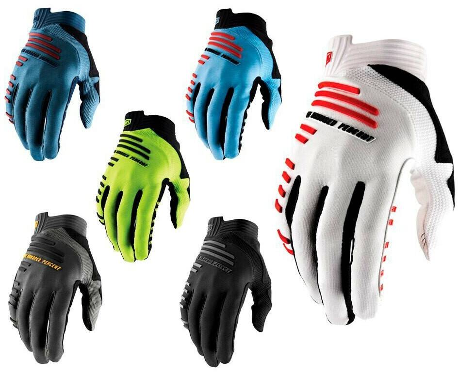 Guantes de ciclismo Intersport 100% R-core Gloves Men (10027-00002) black