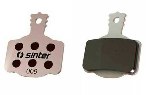 Accesorios para frenos de bicicleta Intersport Sinter 009 Magura/campagnolo Race Disc Brake Pads grey