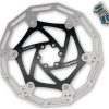 Accesorios para frenos de bicicleta Intersport Campa Bros Floating Kombat Ii 6b Brake Disc silver 160 mm