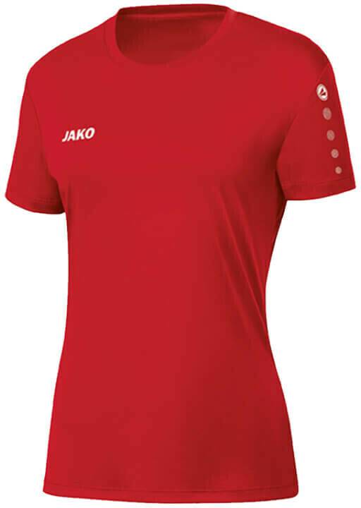 Camisetas de fútbol Intersport JAKO Team Shirt short sleeve Women (4233)(4233D-001) red