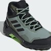 Calzado de montaña Intersport Adidas Eastrail 2.0 Mid RAIN.RDYsilver green/core black/green spark