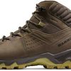 Calzado de montaña Intersport Mammut Mercury IV Mid GTX Menmoor/amber green marrón