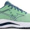 Zapatillas running Intersport Mizuno Wave Inspire 19Men china blue/cameo green verde