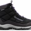 Calzado de montaña Intersport Columbia Firecamp Boots Womenblack/pum purple negro