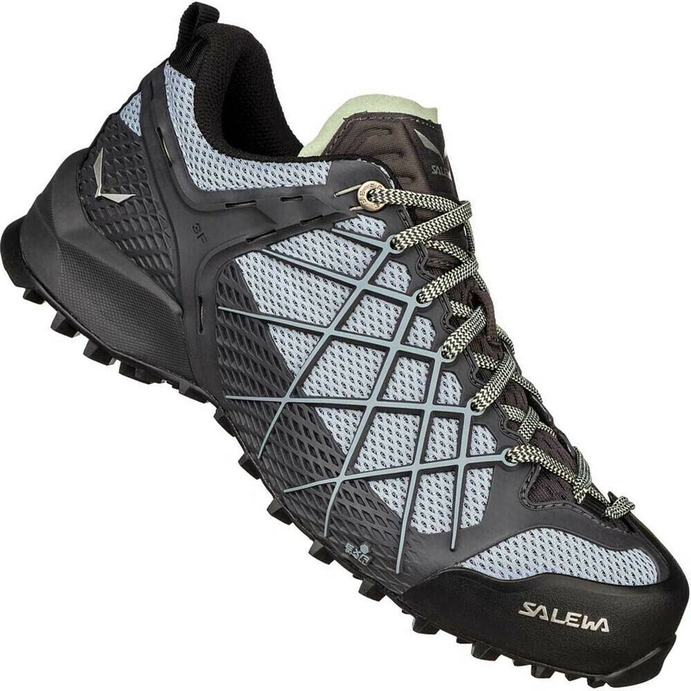 Intersport Salewa Wildfire Womengrey magnet/blue fog Calzado de montaña