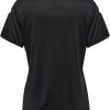 Intersport Hummel Core Xk Poly Jersey S/S Woman (211457)black 2001 Camisetas de fútbol